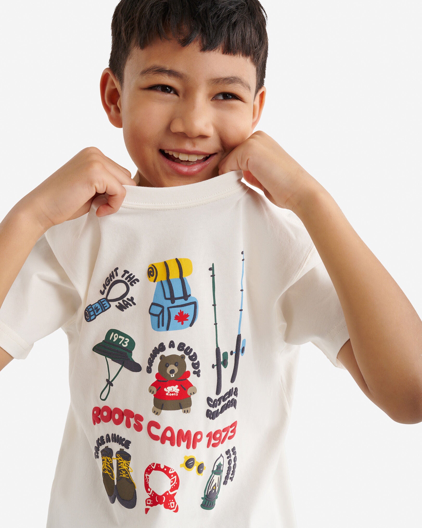 Kids Glow In The Dark Camp T-Shirt