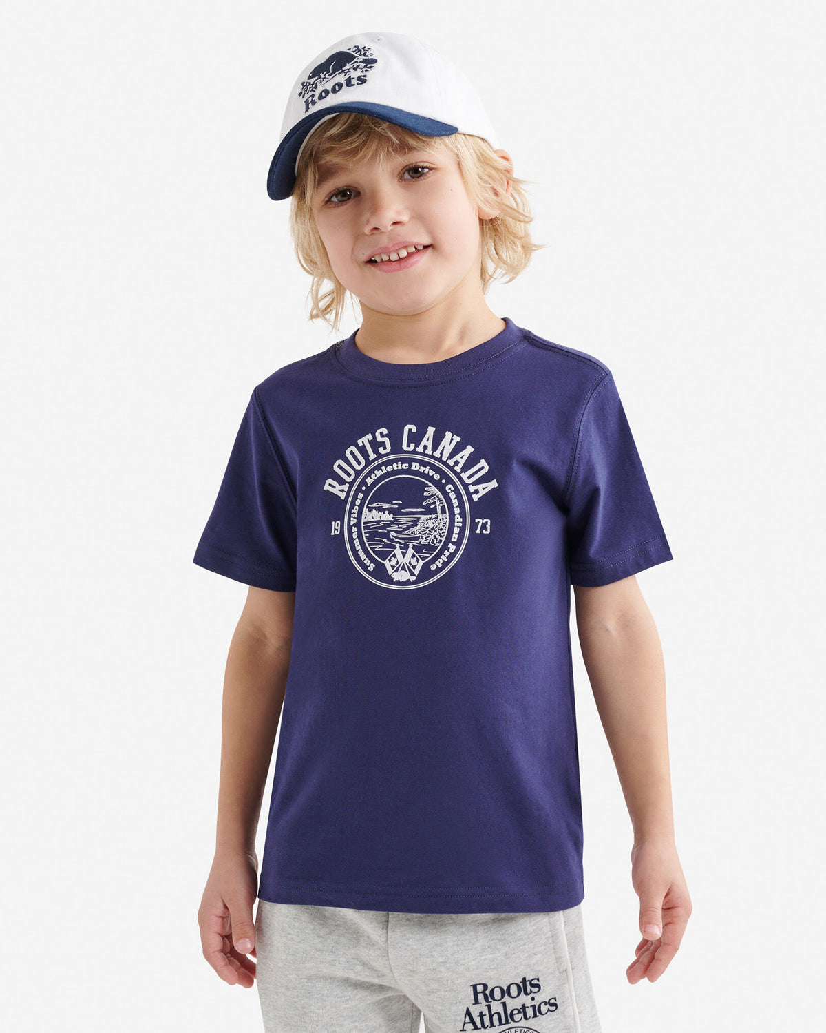 Kids Roots Lakeview T-Shirt