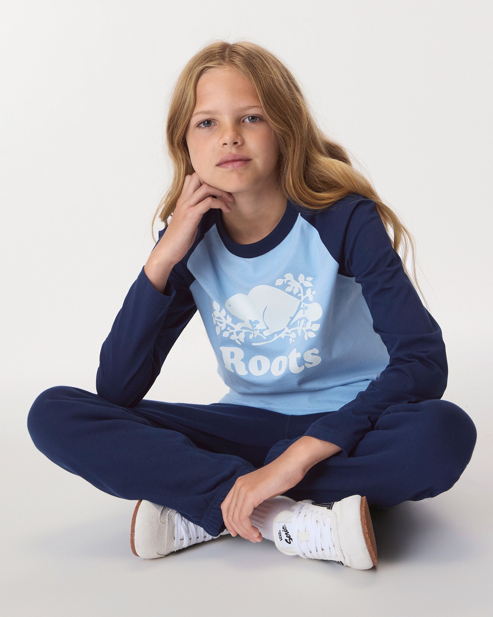 Kids Cooper Baseball Long Sleeve T-Shirt