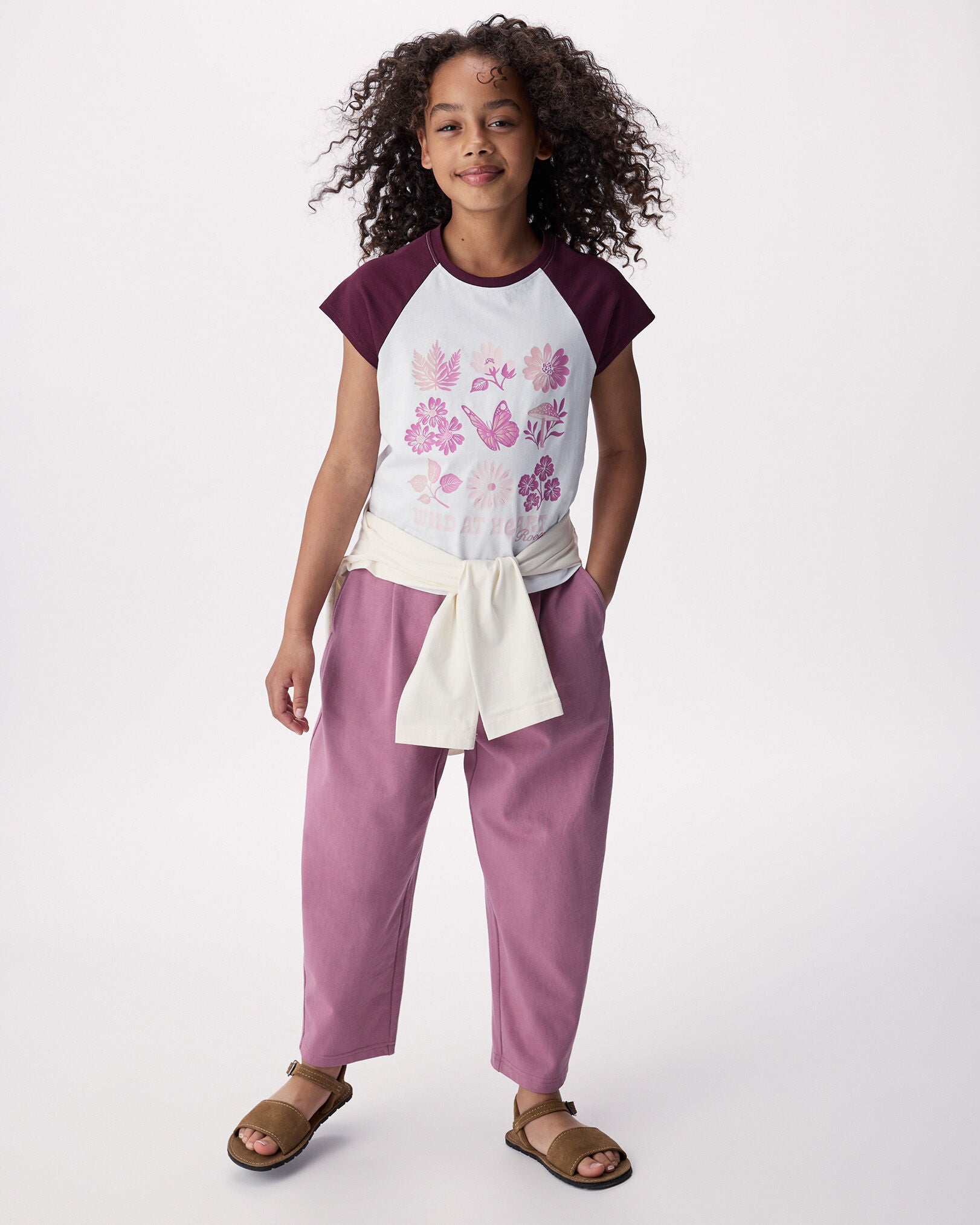 Girls Olivia Floral T-Shirt