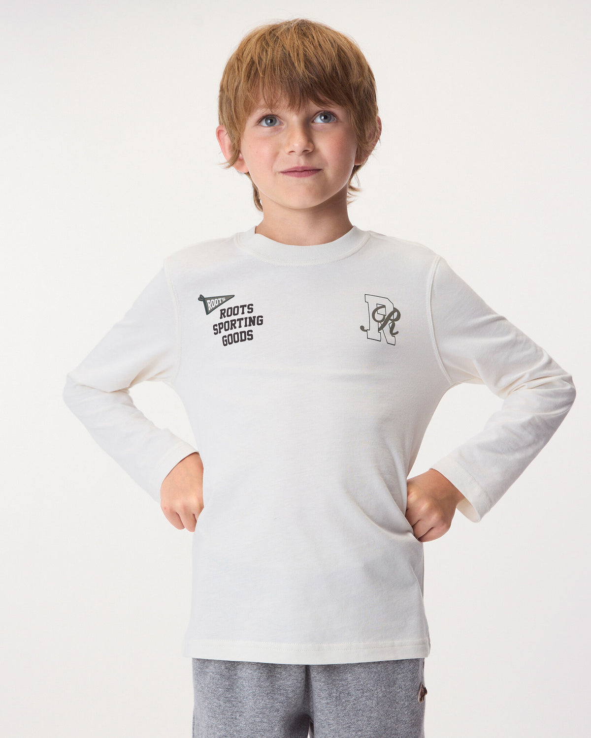 Kids Roots Academy Long Sleeve T-Shirt
