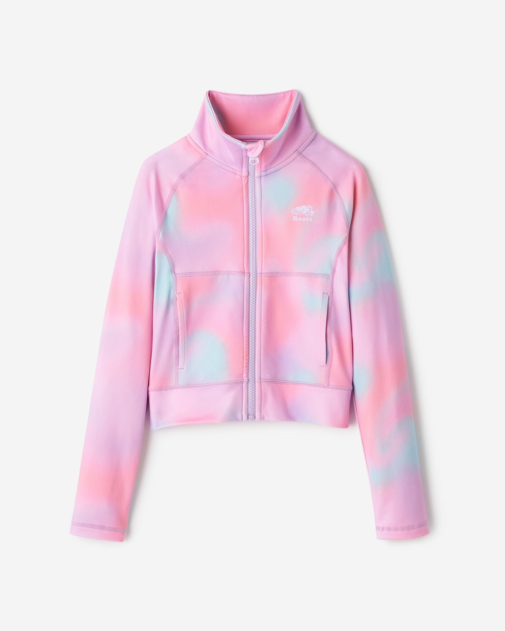 Girls Active Zip Track Jacket