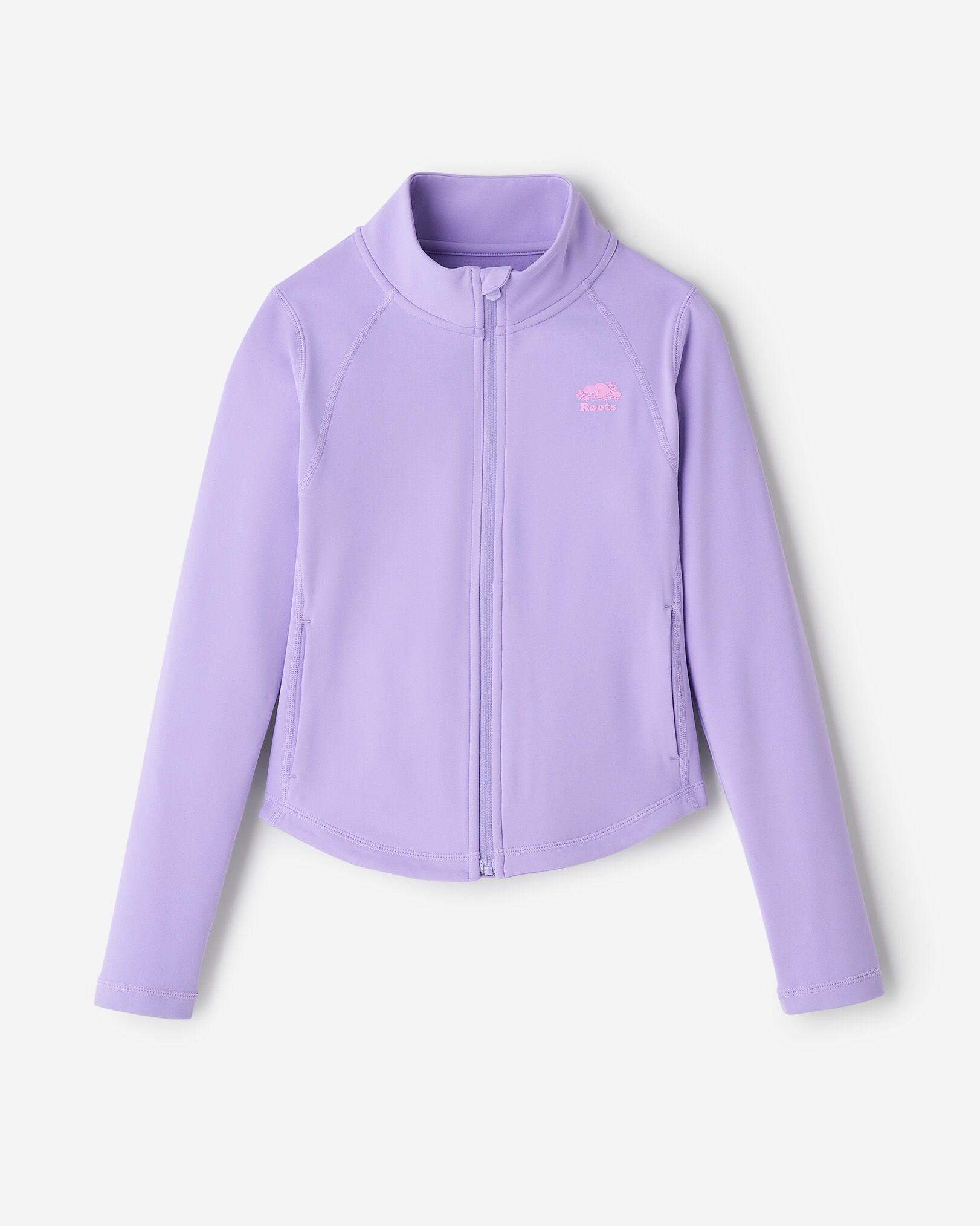 Girls Active Warm Track Jacket