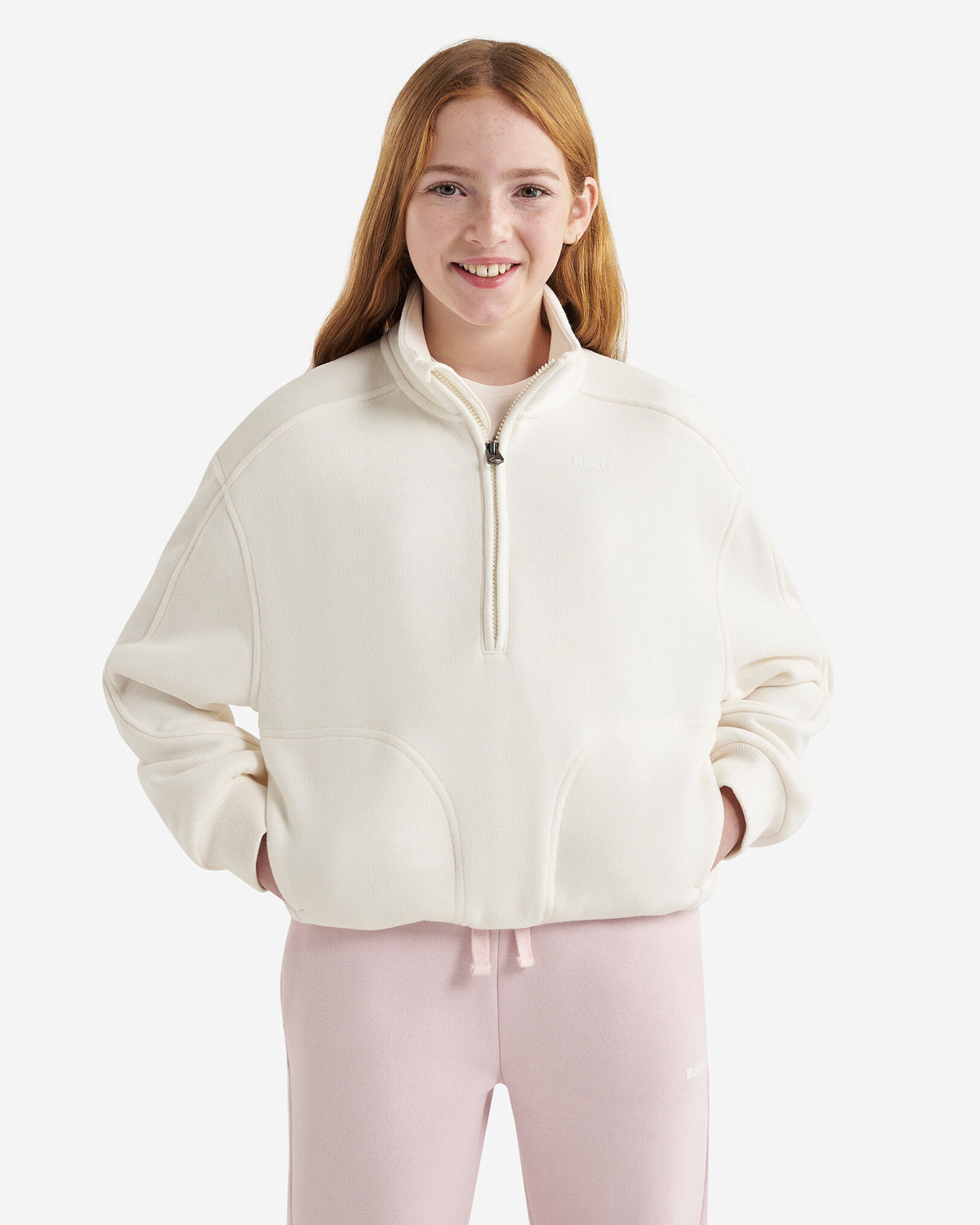Girls Cloud Quarter Zip