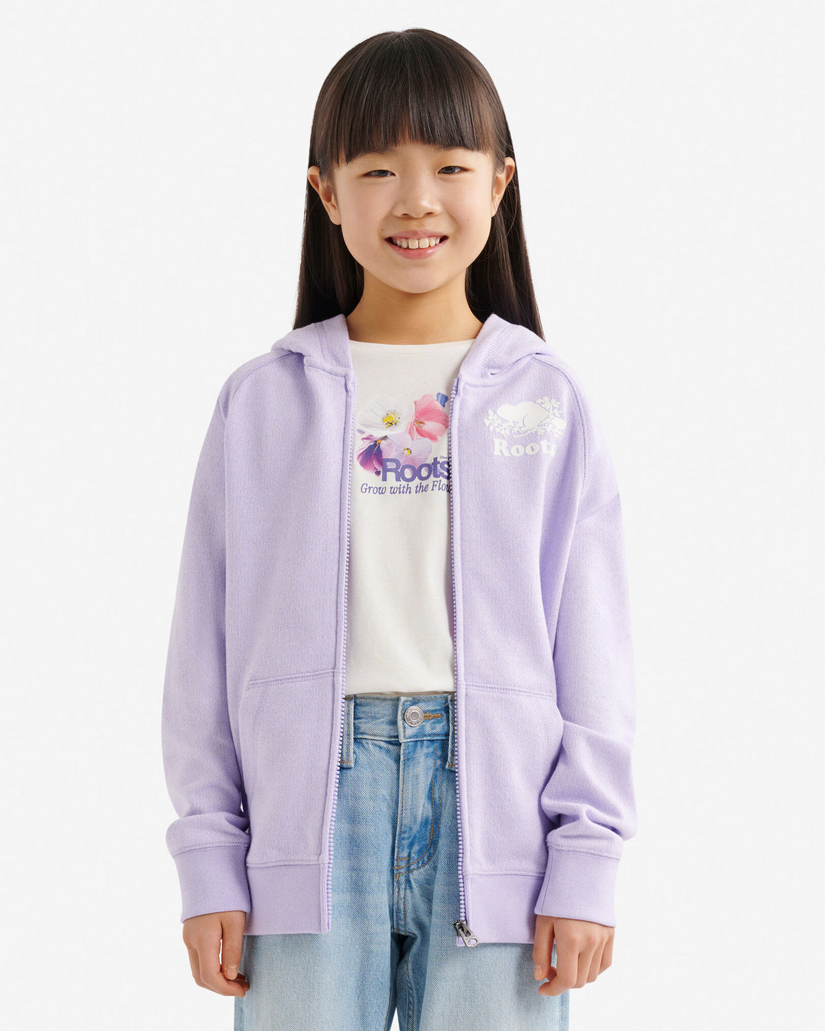 Kids Organic Original Terry Full Zip Hoodie