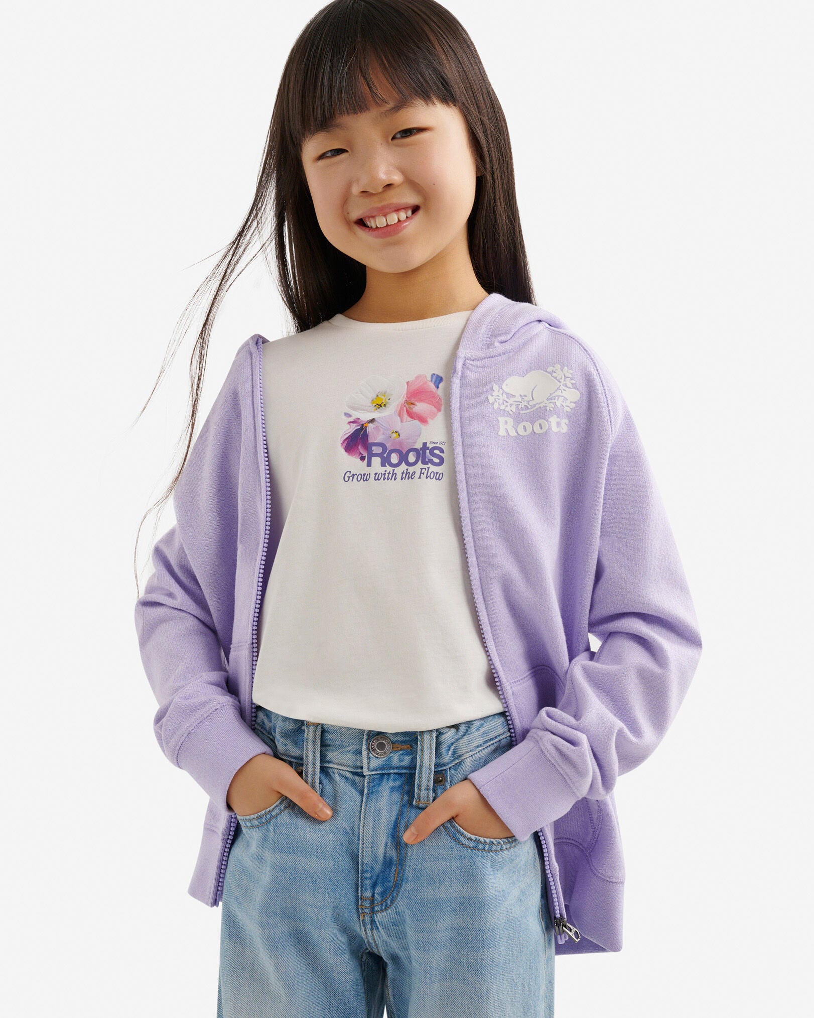 Kids Organic Original Terry Full Zip Hoodie