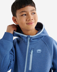 Kids Recover Interlock Full Zip Hoodie
