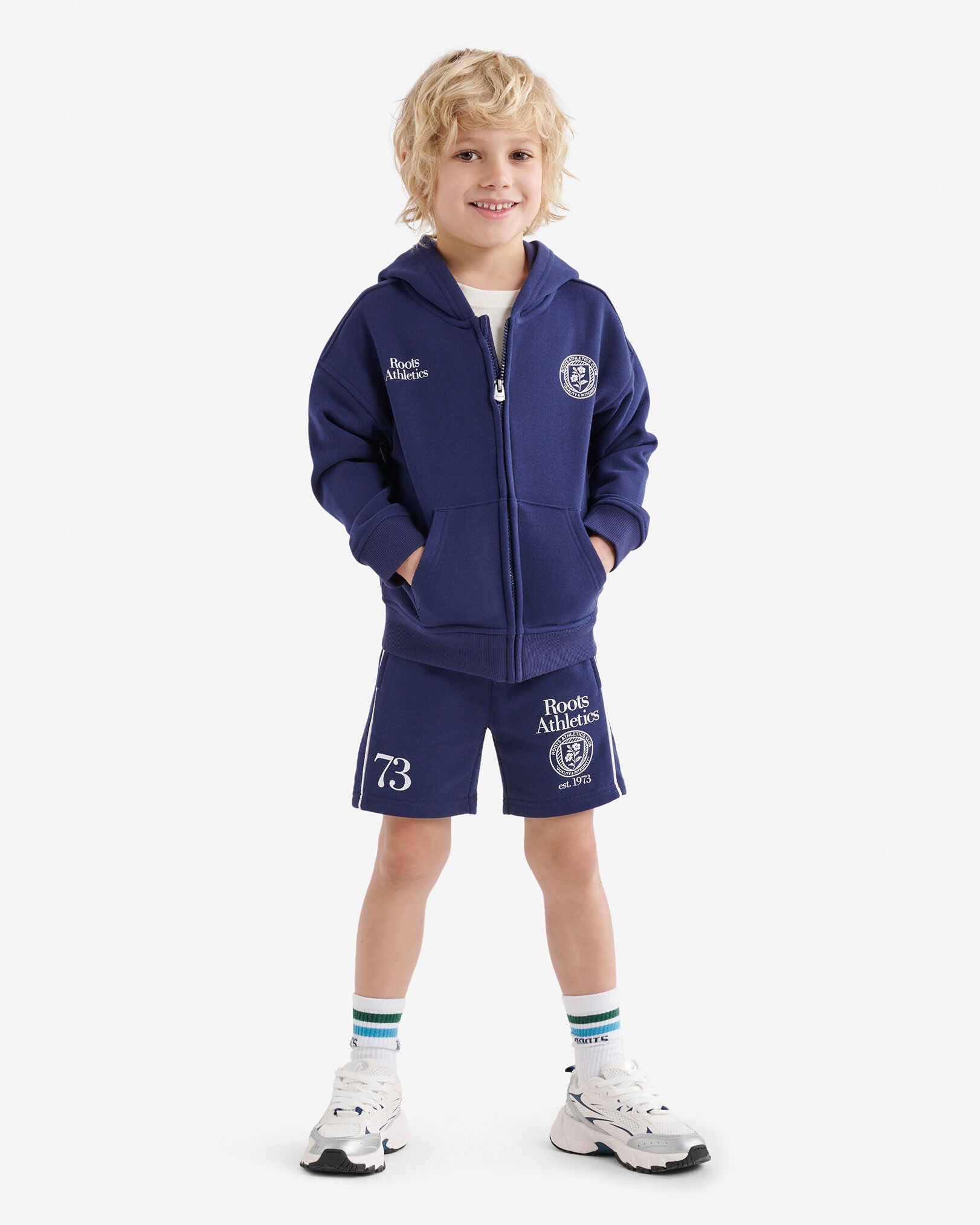 Kids Summer League Full Zip Hoodie