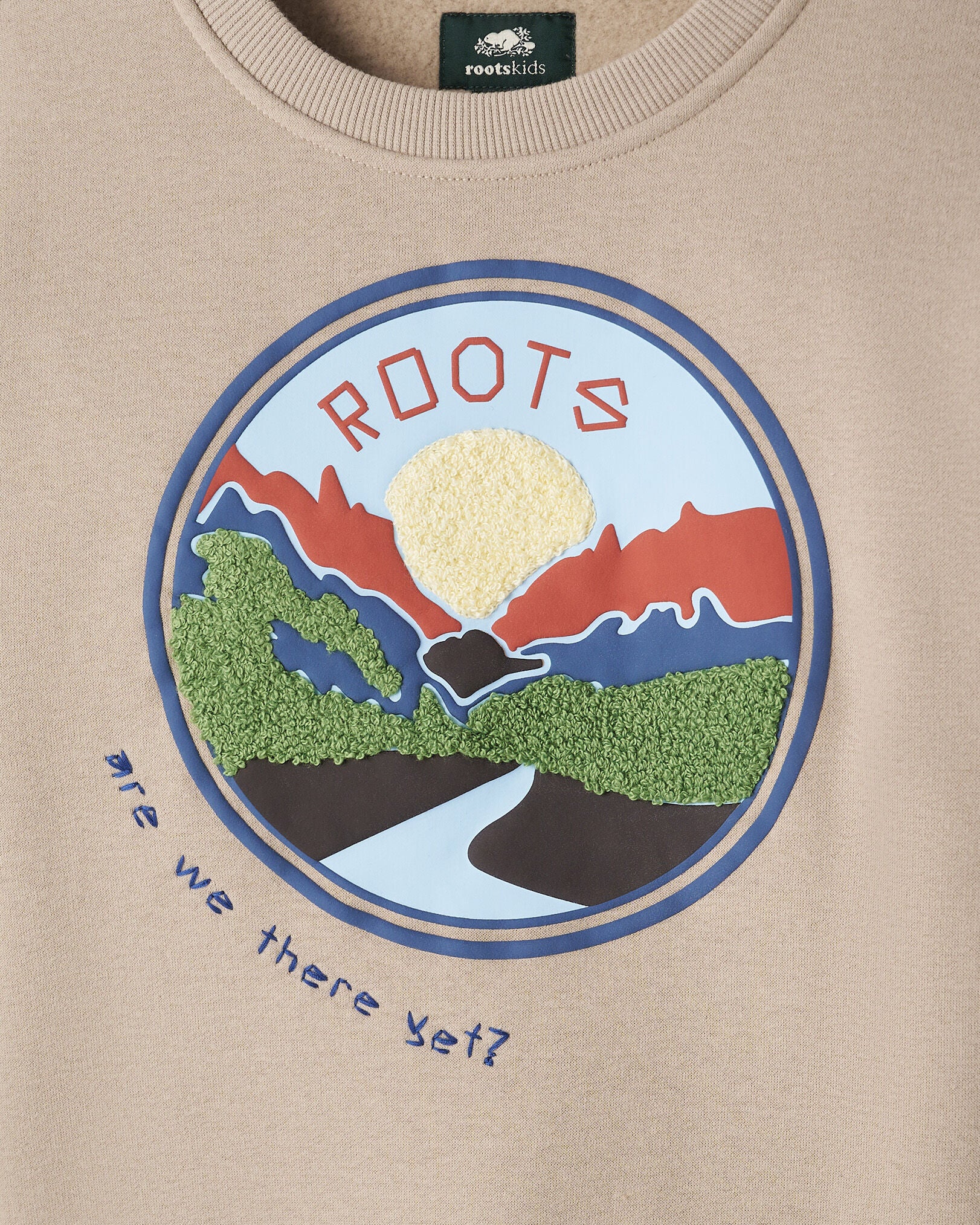 Kids Skyline Relaxed Crew Sweatshirt
