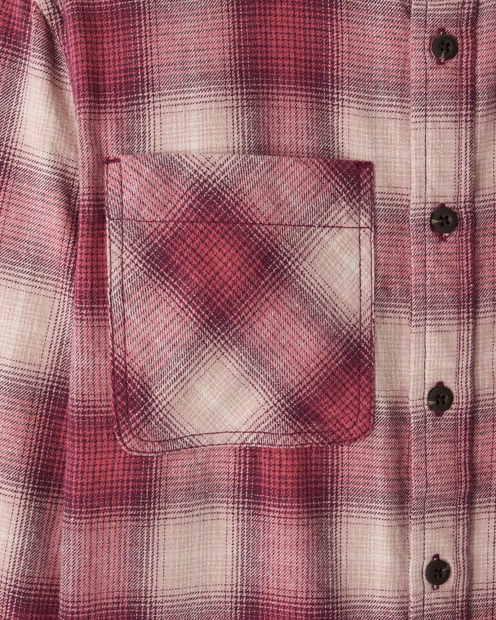 Kids Relaxed Plaid Shirt