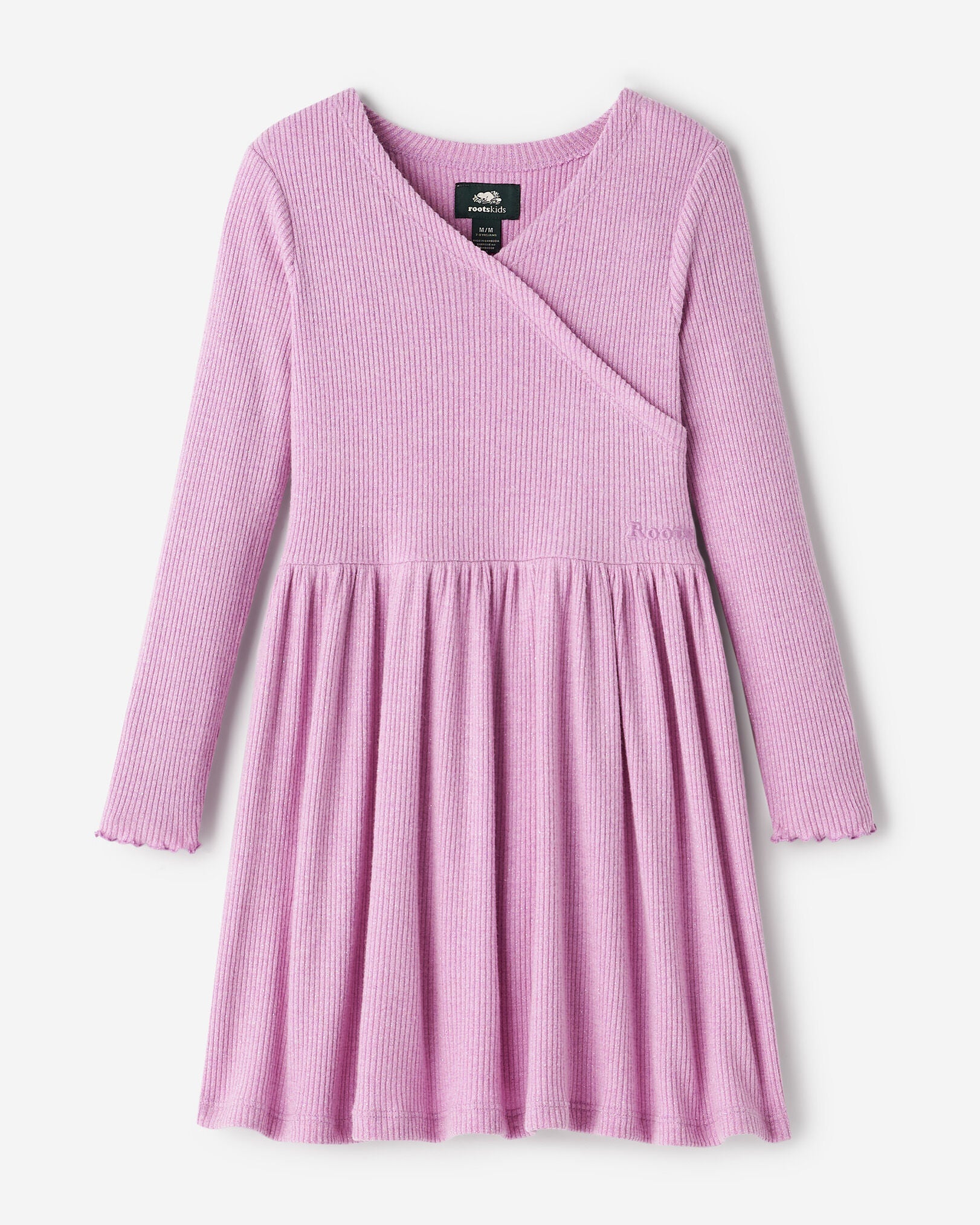 Girls Cooper Sparkle Rib Dress