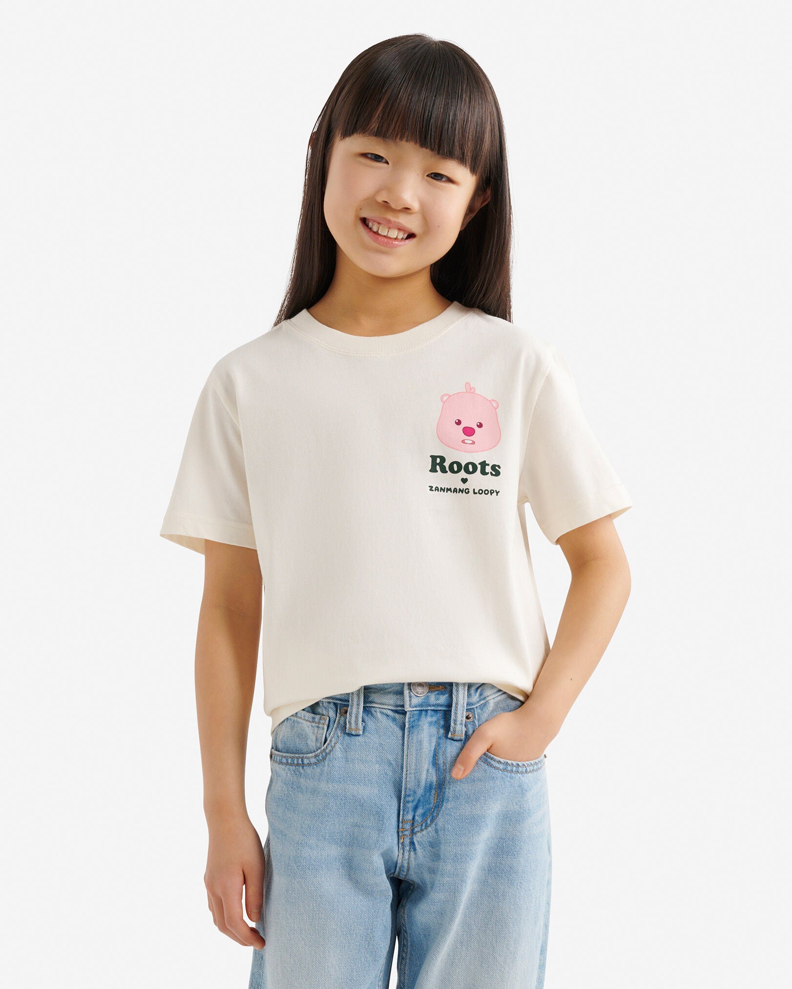 Kids Roots X Zanmang Loopy T-Shirt