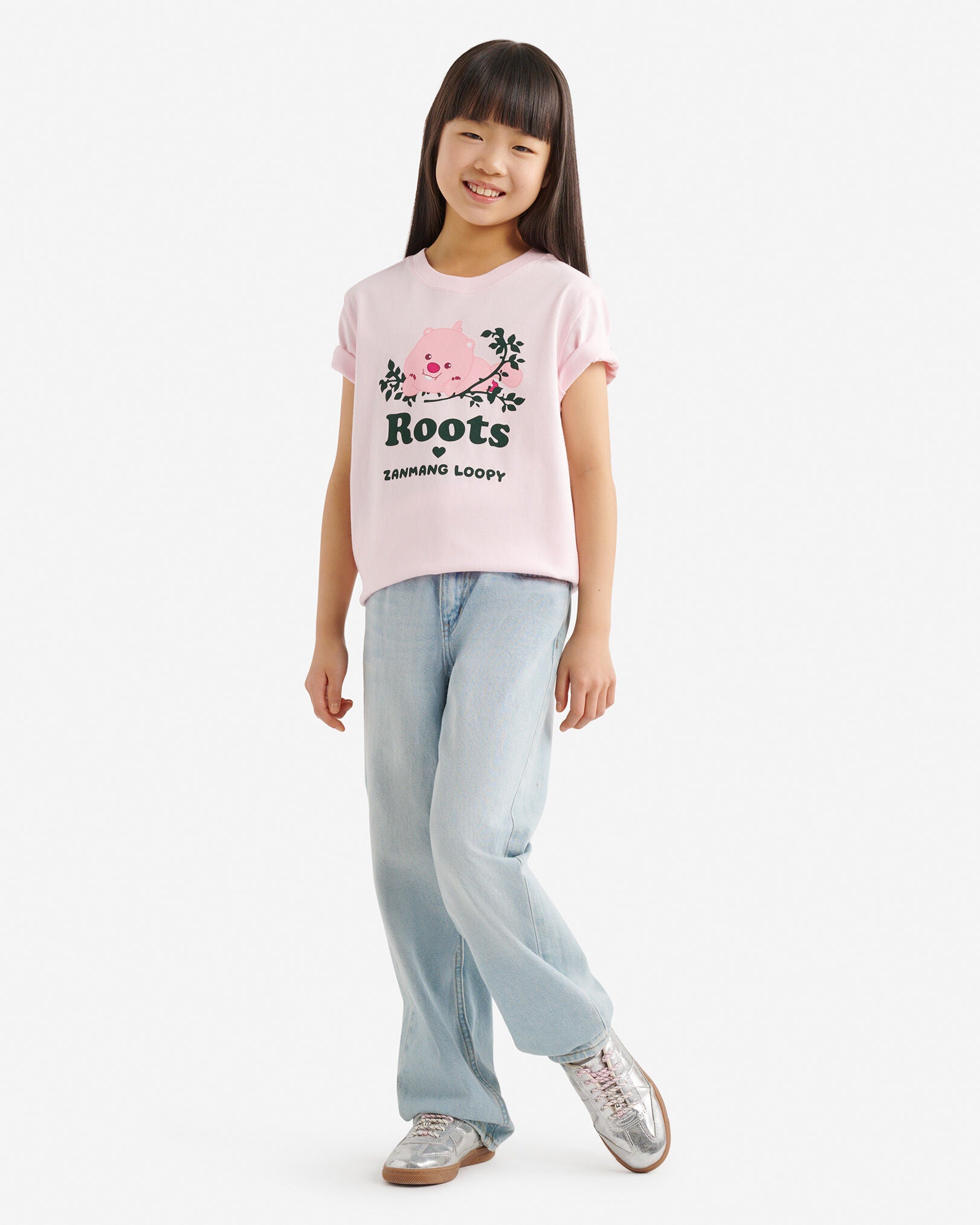Kids Roots X Zanmang Loopy T-Shirt