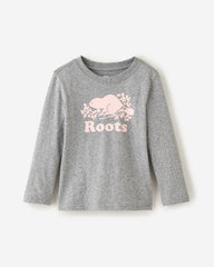 Toddler Organic Original Cooper Beaver Long Sleeve T-Shirt