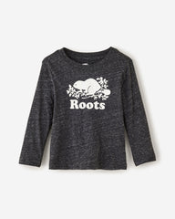 Toddler Organic Original Cooper Beaver Long Sleeve T-Shirt