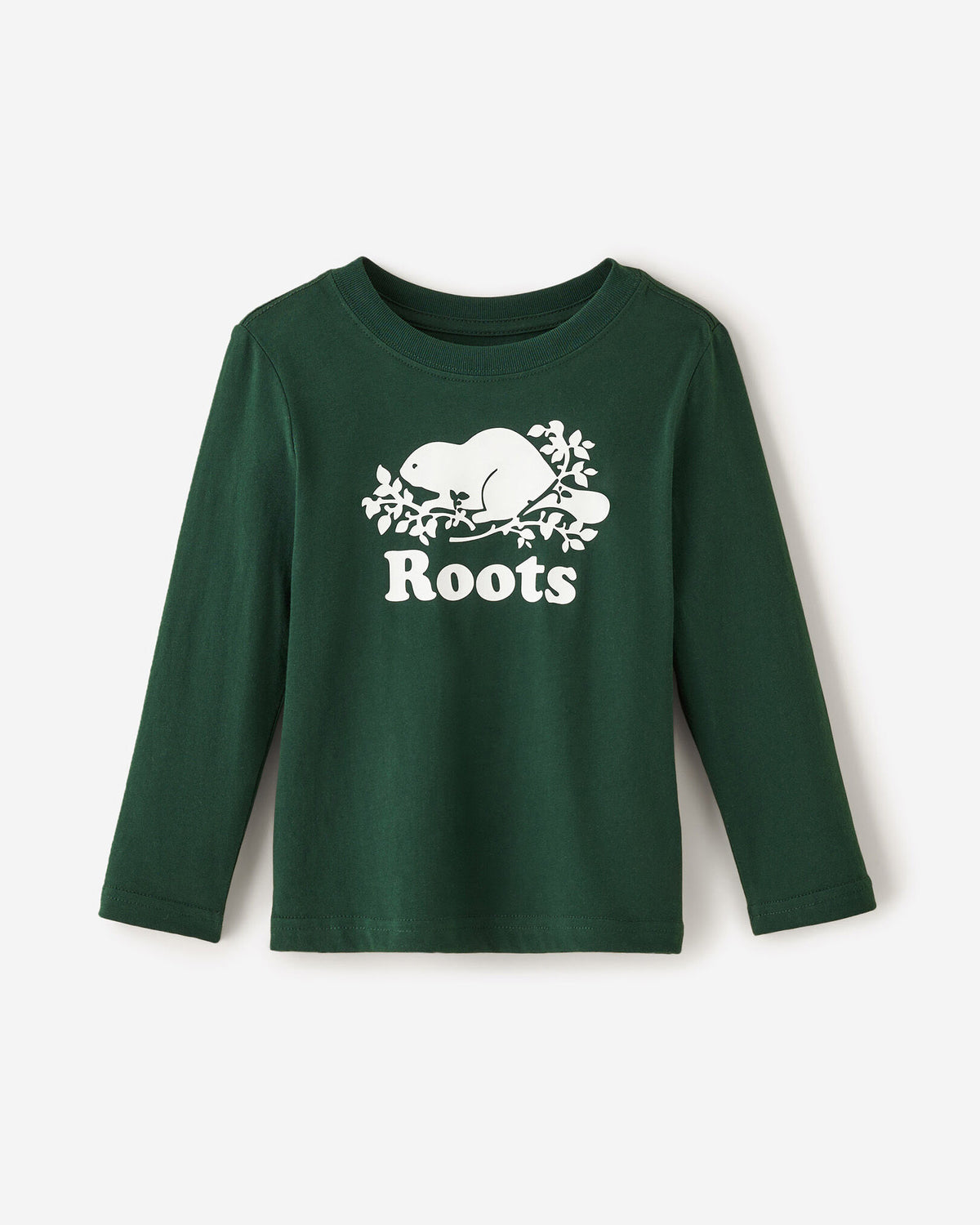 Toddler Organic Original Cooper Beaver Long Sleeve T-Shirt