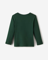 Toddler Organic Original Cooper Beaver Long Sleeve T-Shirt