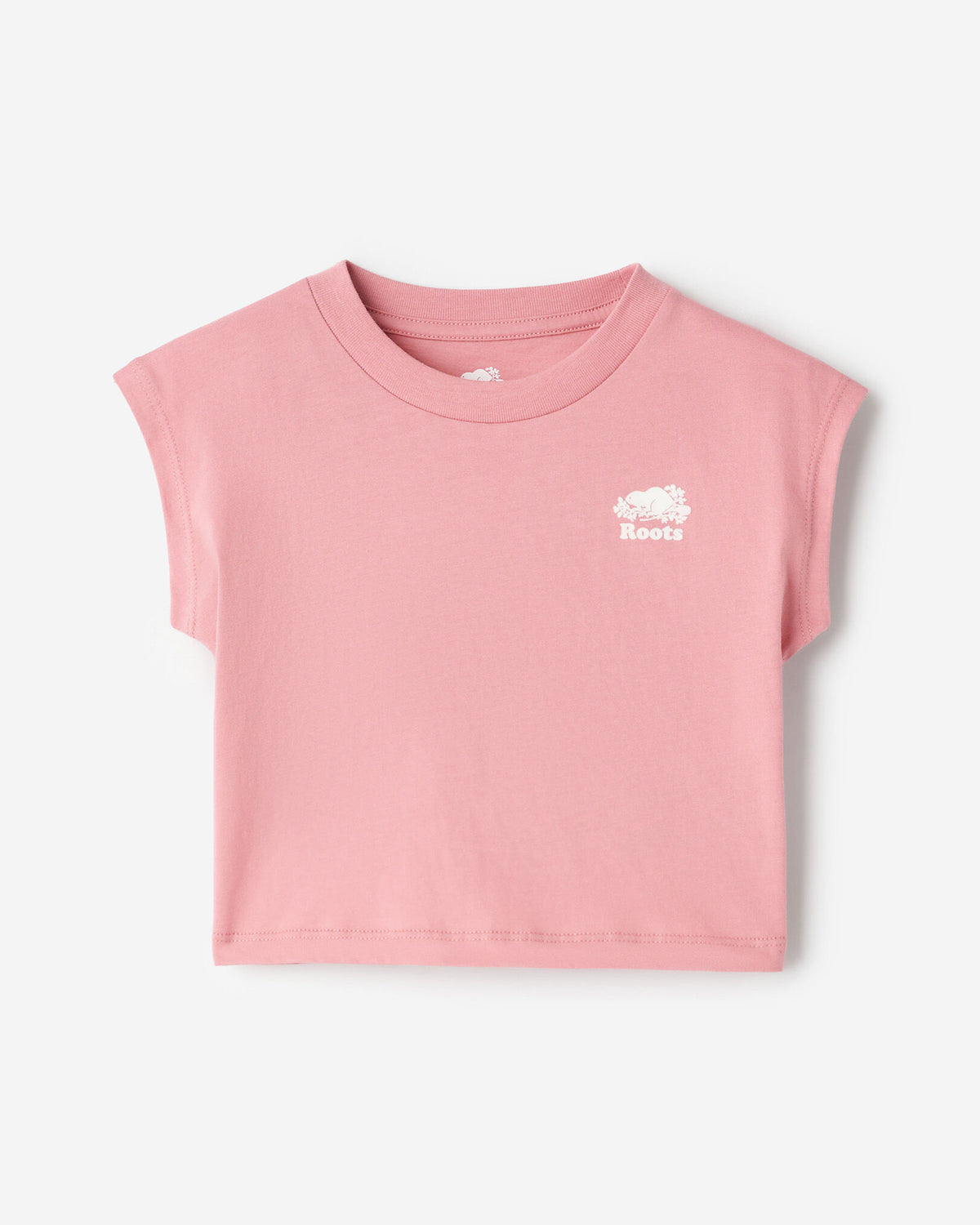 Toddler Girls Sleeveless Boxy T-Shirt