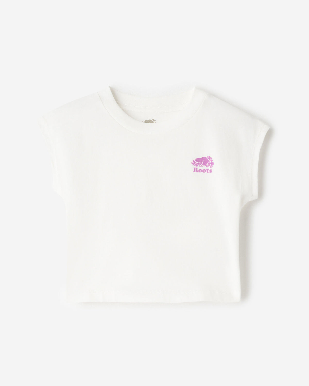 Toddler Girls Sleeveless Boxy T-Shirt