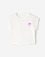 Toddler Girls Sleeveless Boxy T-Shirt