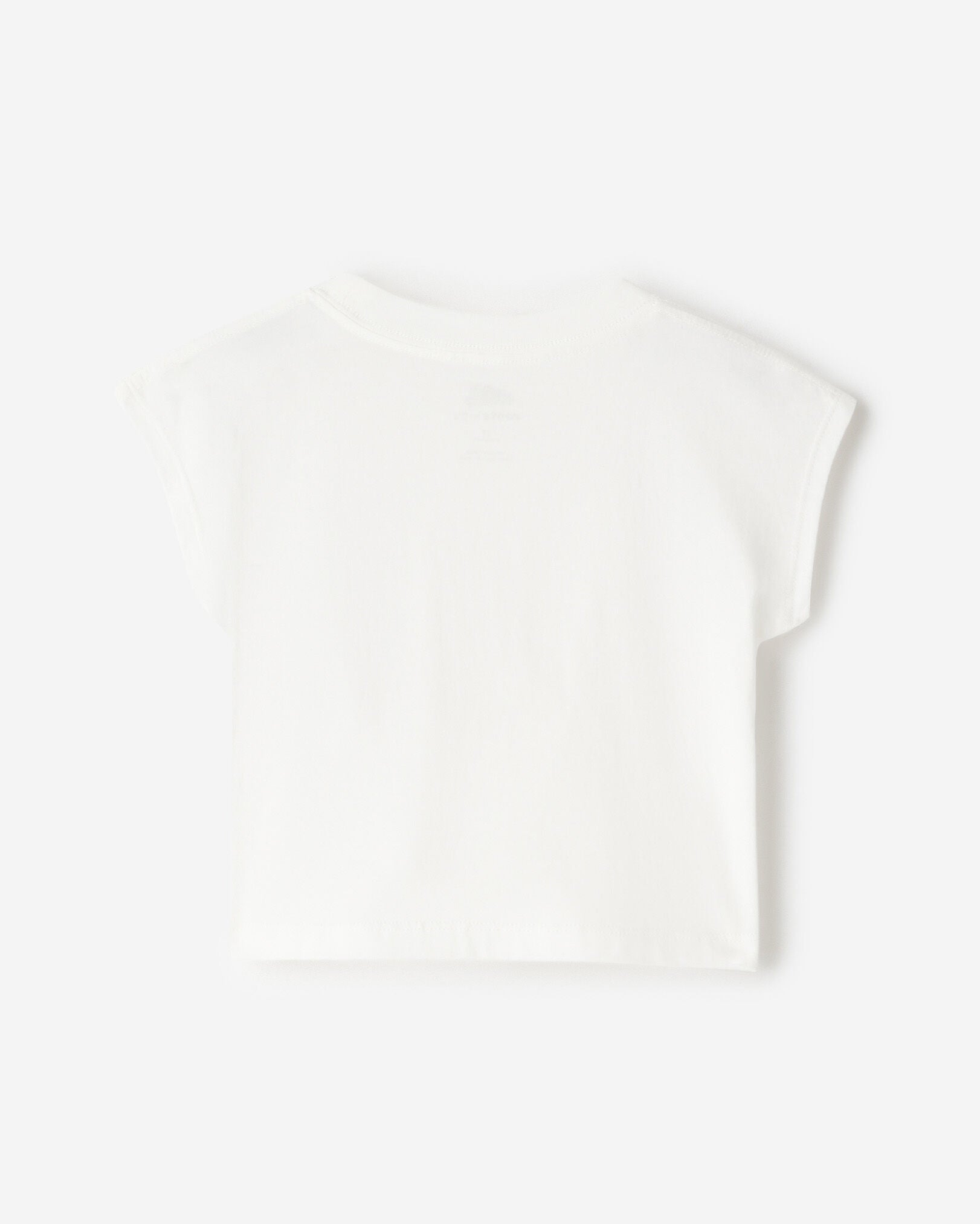 Toddler Girls Sleeveless Boxy T-Shirt