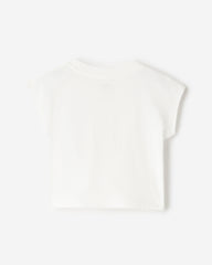 Toddler Girls Sleeveless Boxy T-Shirt