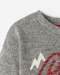 Toddler Cabin Rope Applique Crew Sweatshirt
