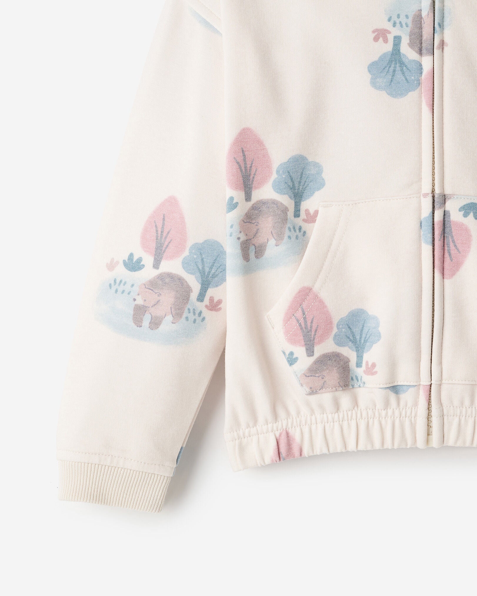 Toddler Cozy Bear Zip Hoodie