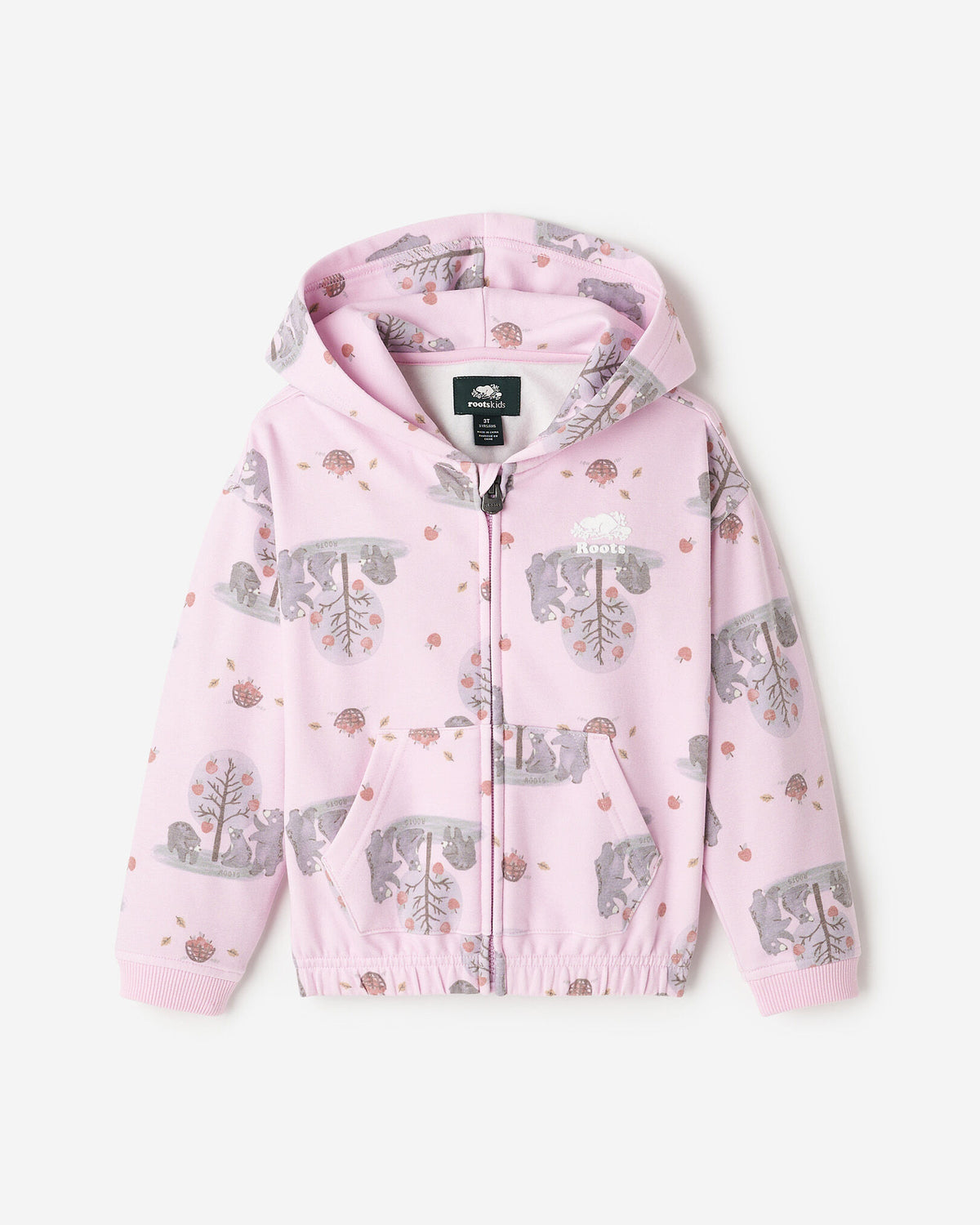 Toddler Cozy Bear Full Zip Hoodie
