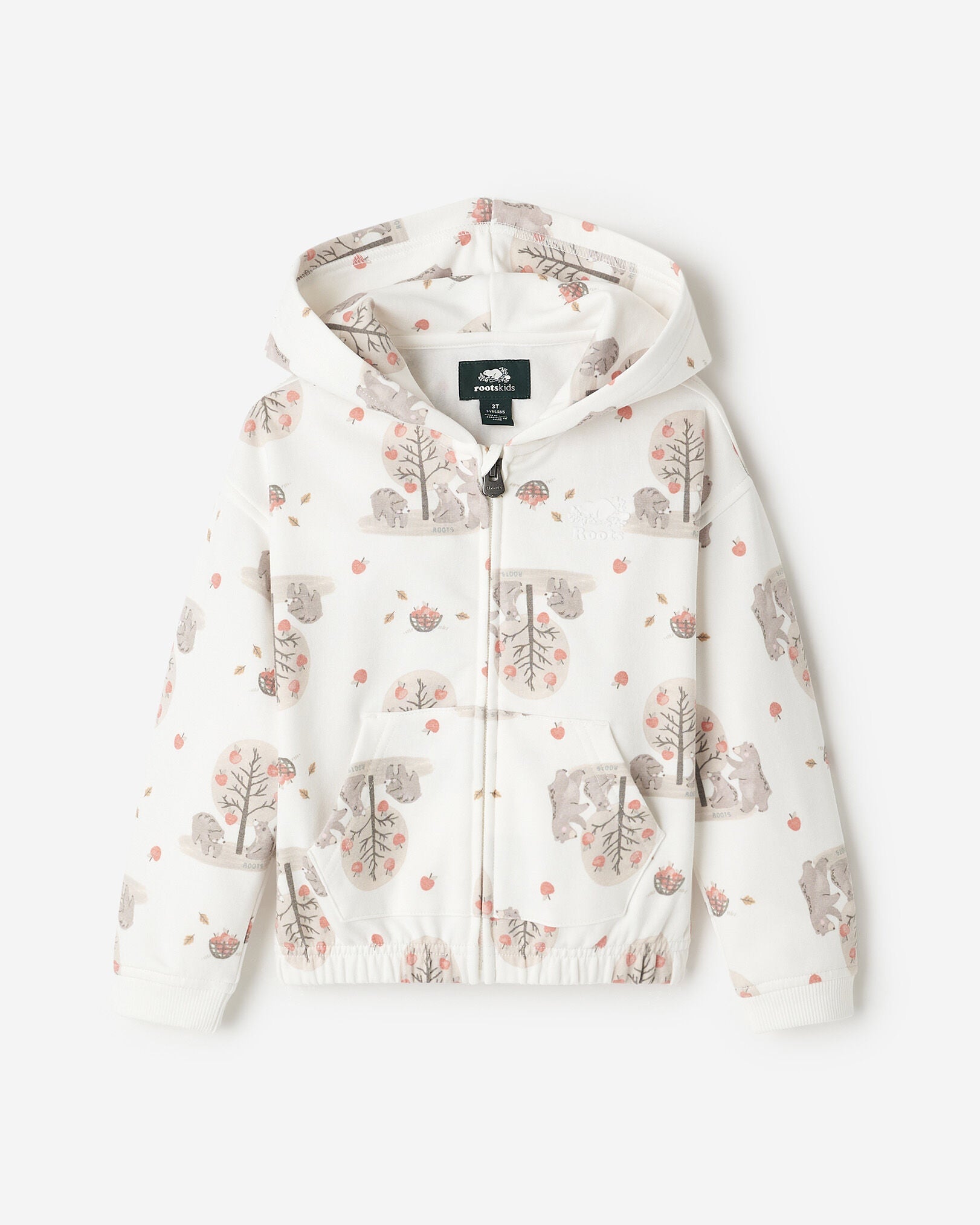 Toddler Cozy Bear Full Zip Hoodie