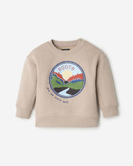 Toddler Skyline Relaxed Crew Sweatshirt