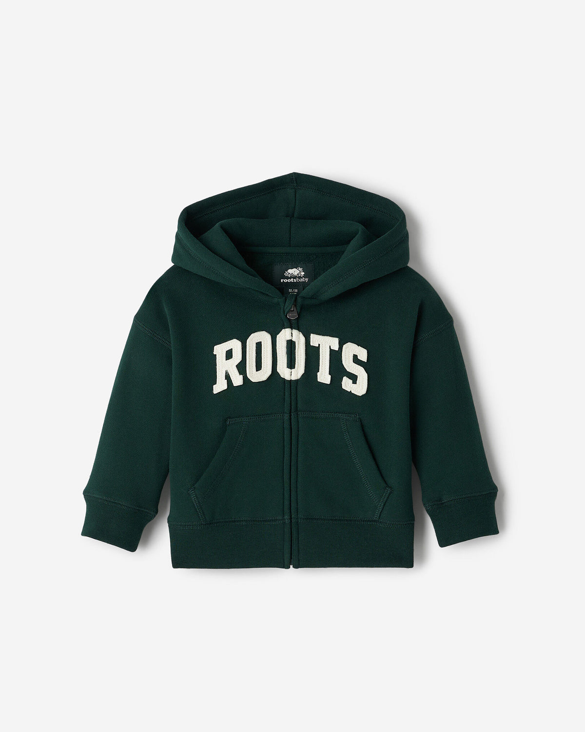 Baby Roots Applique Full Zip Hoodie