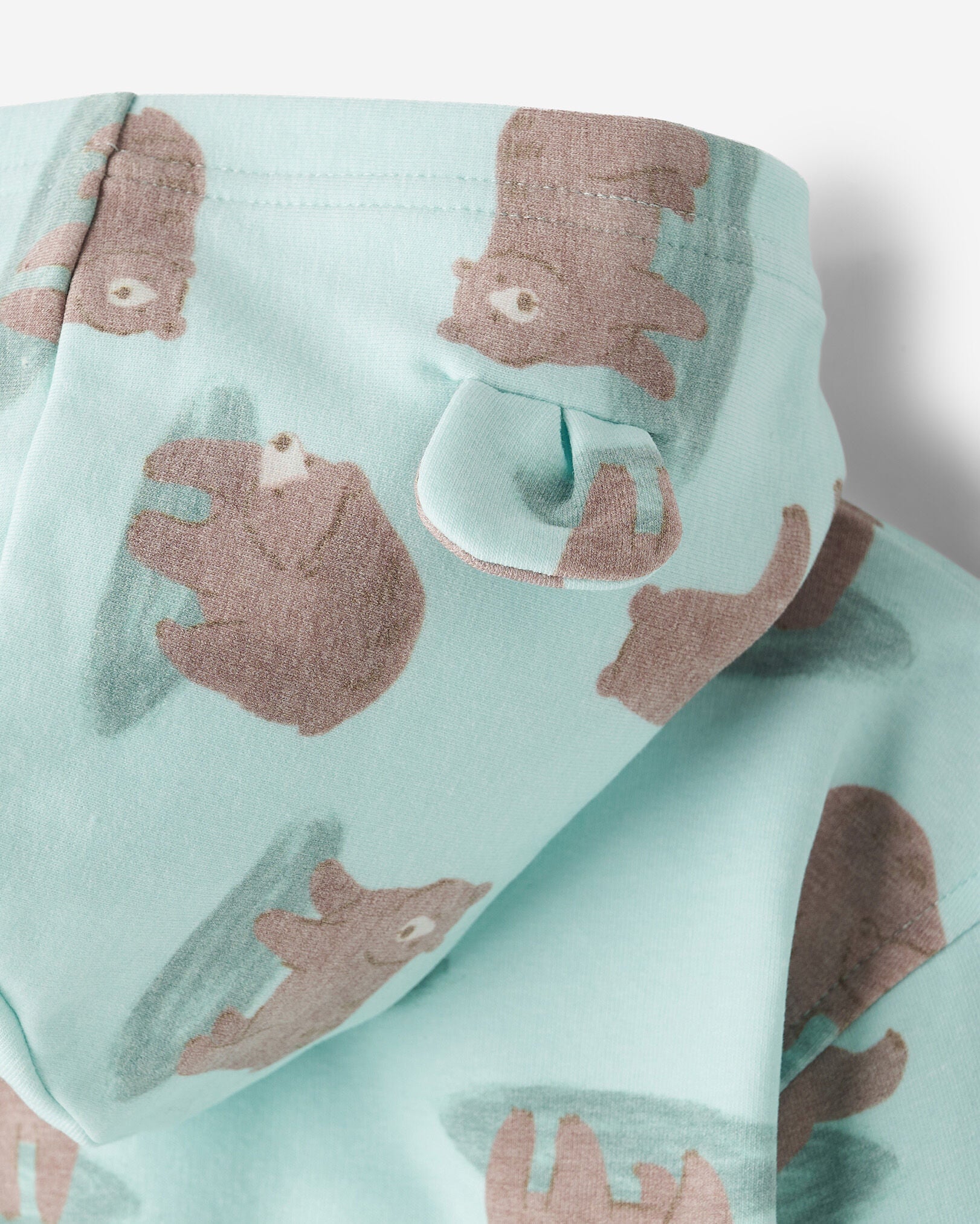 Baby Cozy Bear Zip Hoodie
