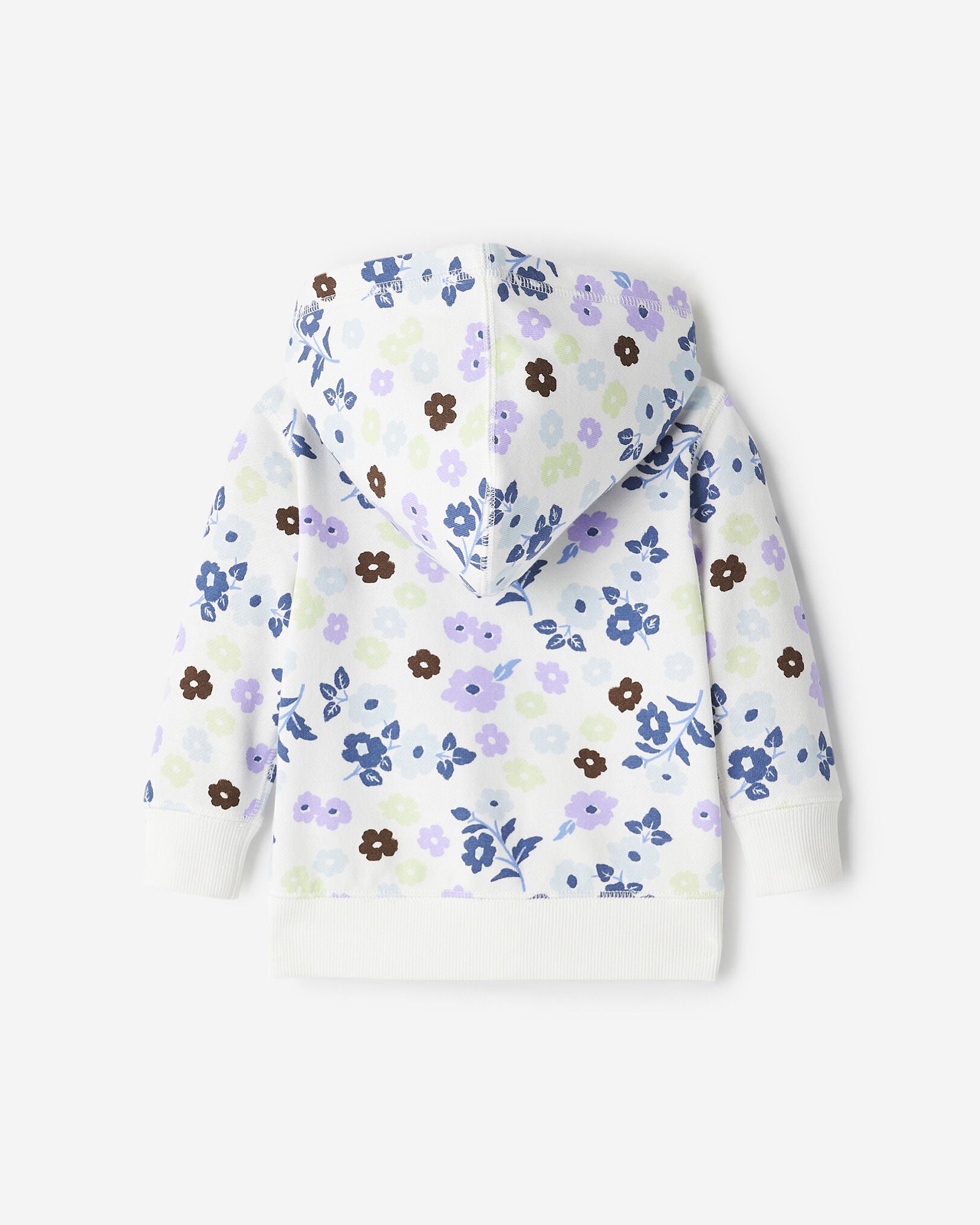 Baby Floral Full Zip Hoodie