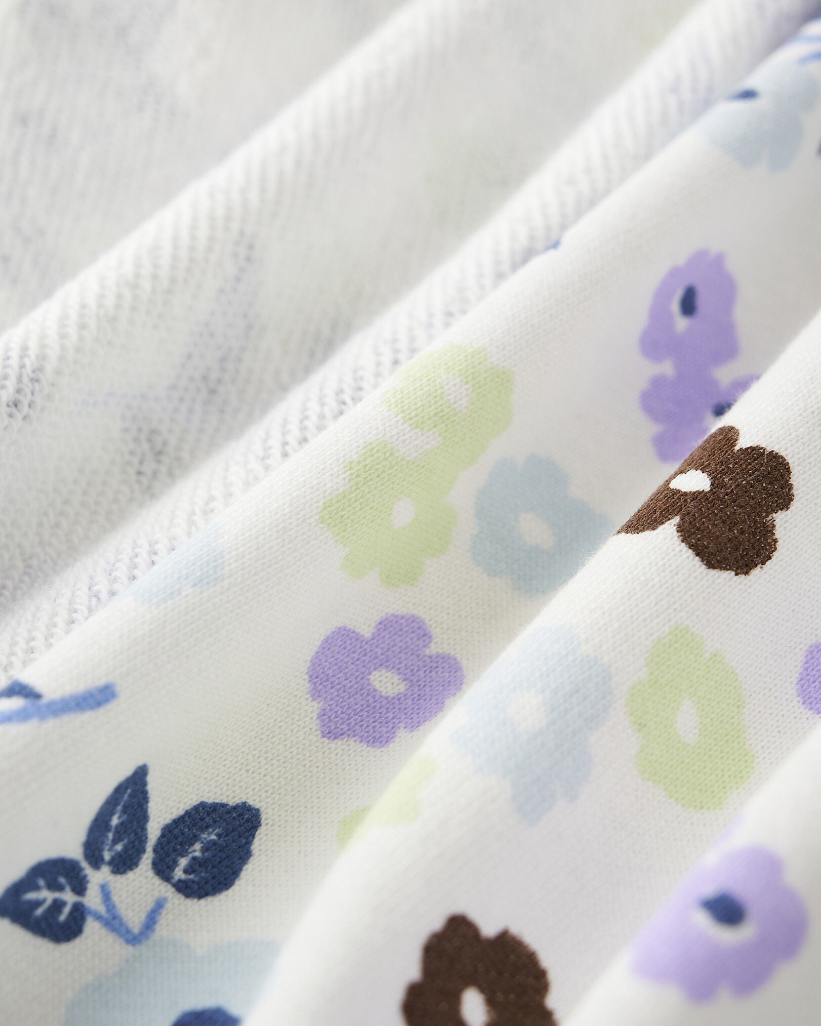 Baby Floral Full Zip Hoodie
