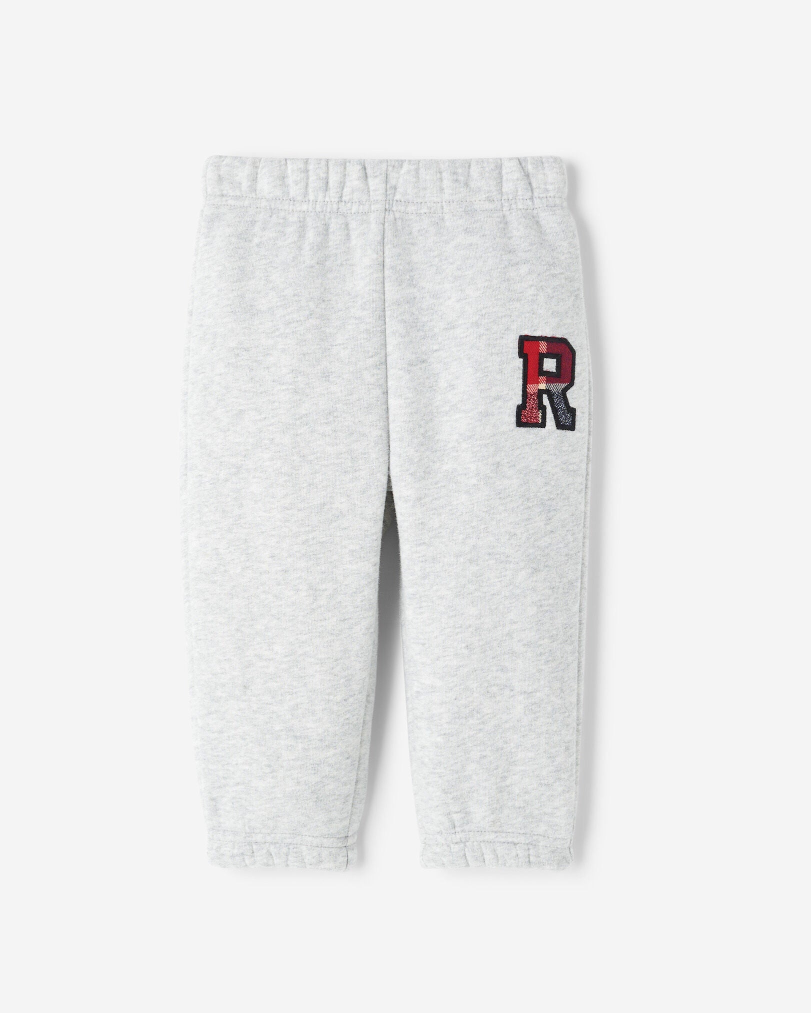 Baby Plaid Applique Sweatpant