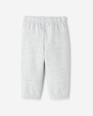 Baby Plaid Applique Sweatpant