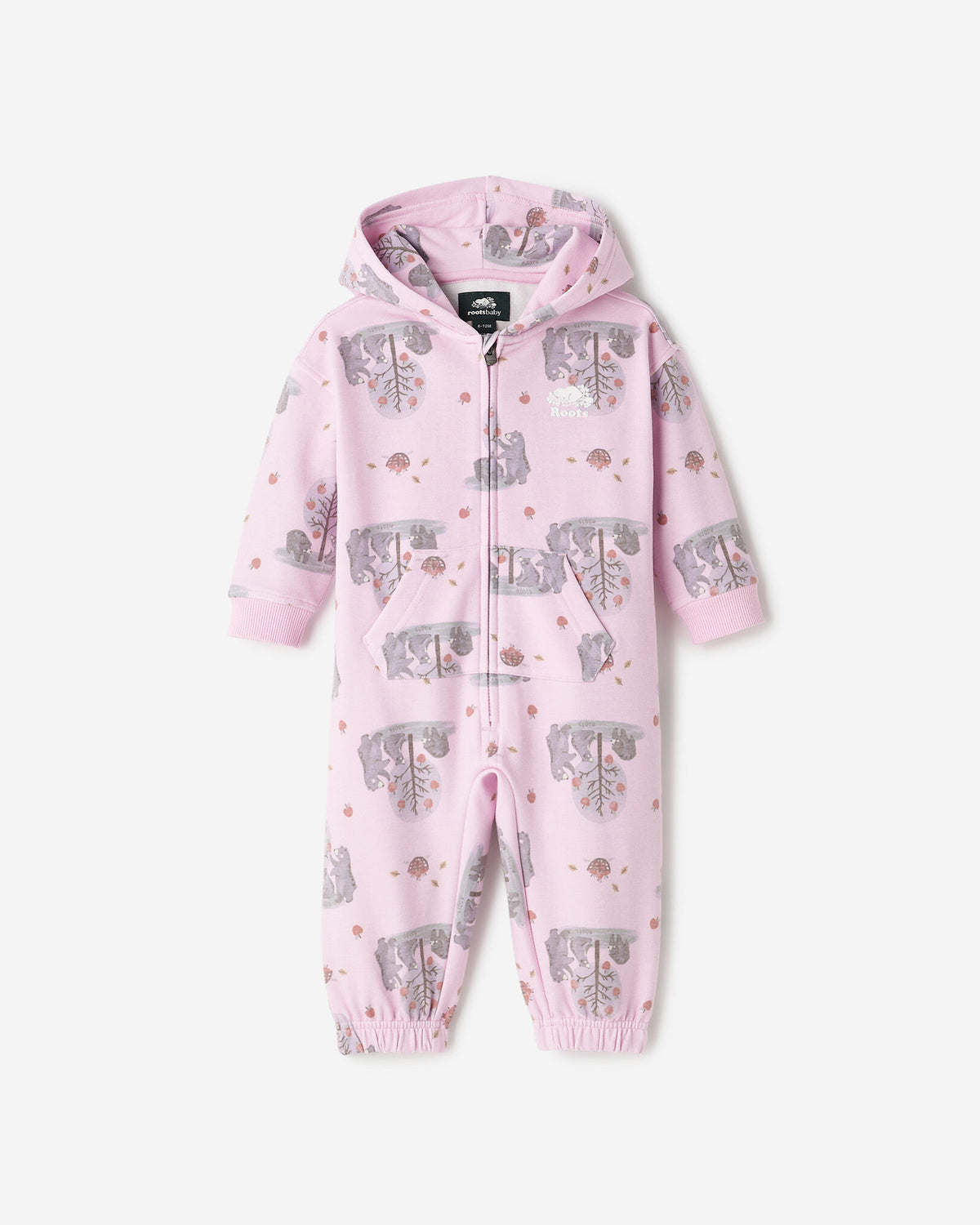 Baby Cozy Bear Romper Hoodie