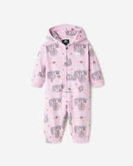 Baby Cozy Bear Romper Hoodie