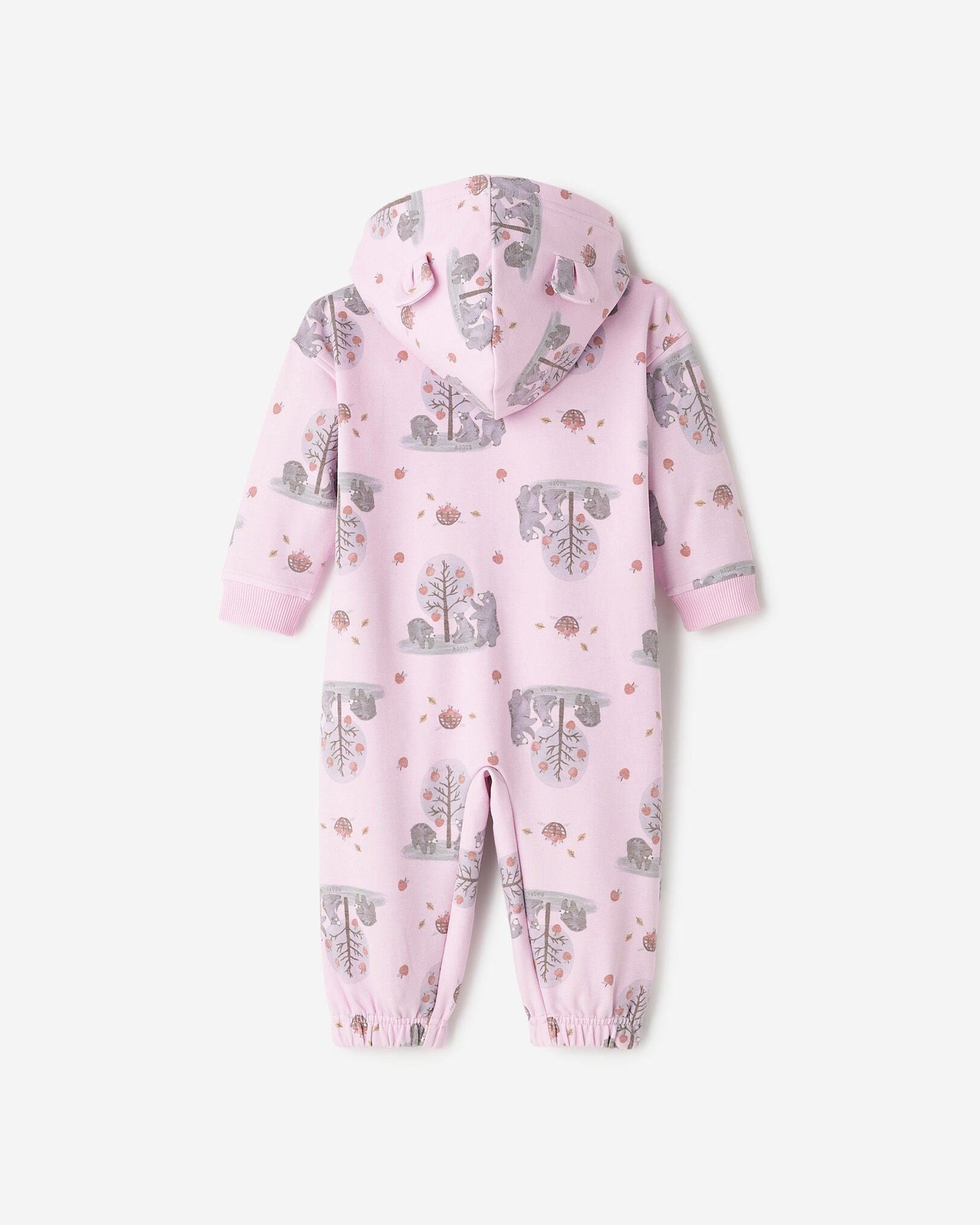 Baby Cozy Bear Romper Hoodie