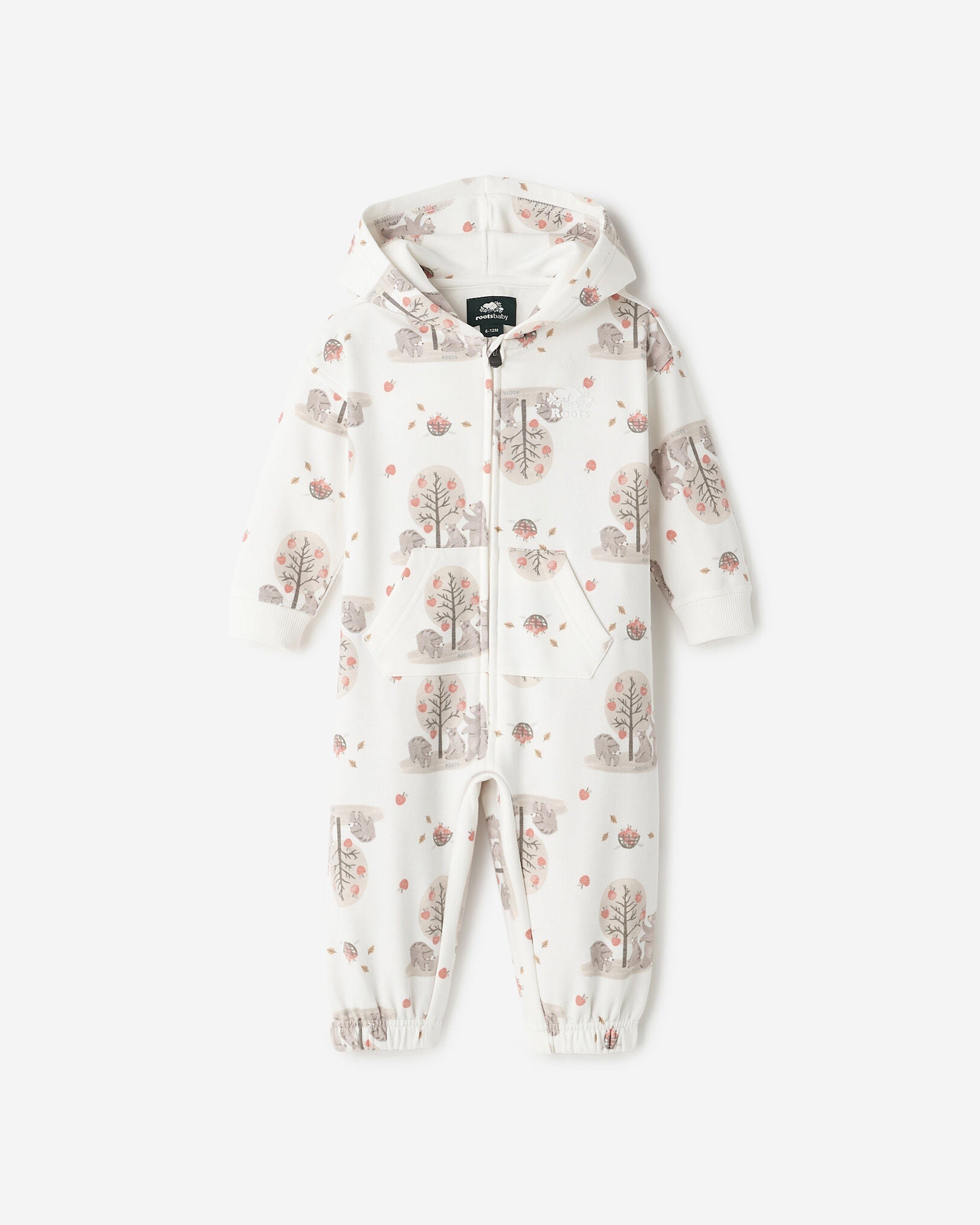 Baby Cozy Bear Romper Hoodie