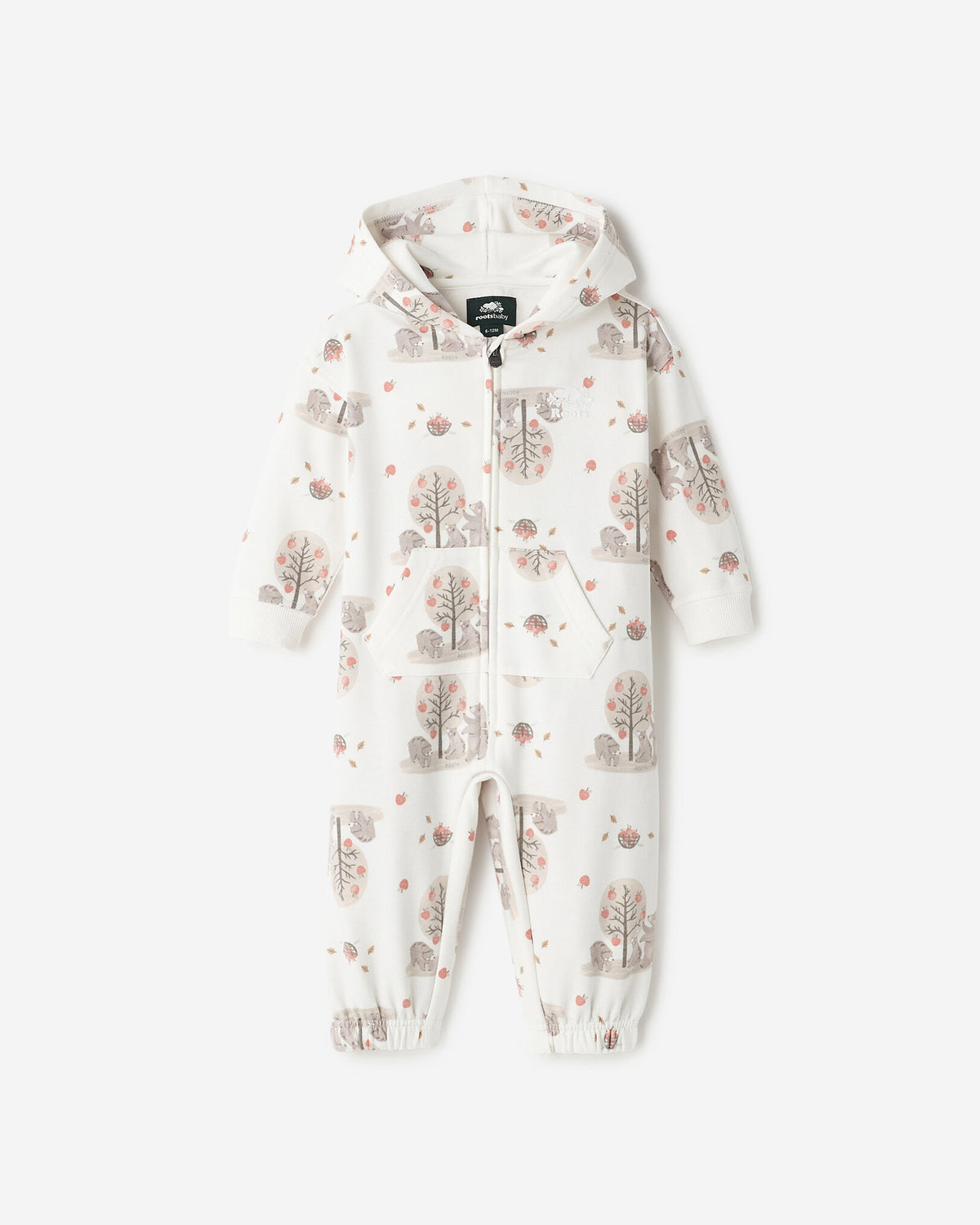 Baby Cozy Bear Romper Hoodie