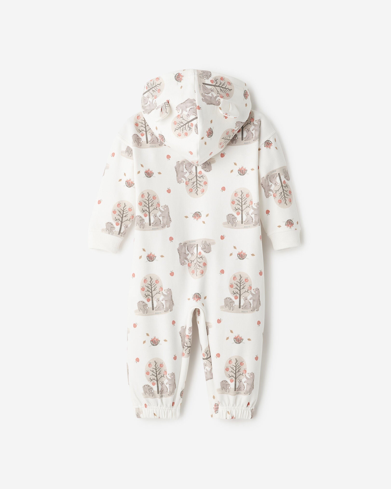 Baby Cozy Bear Romper Hoodie