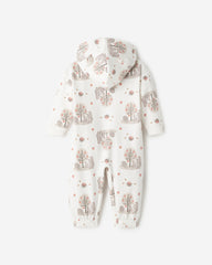 Baby Cozy Bear Romper Hoodie