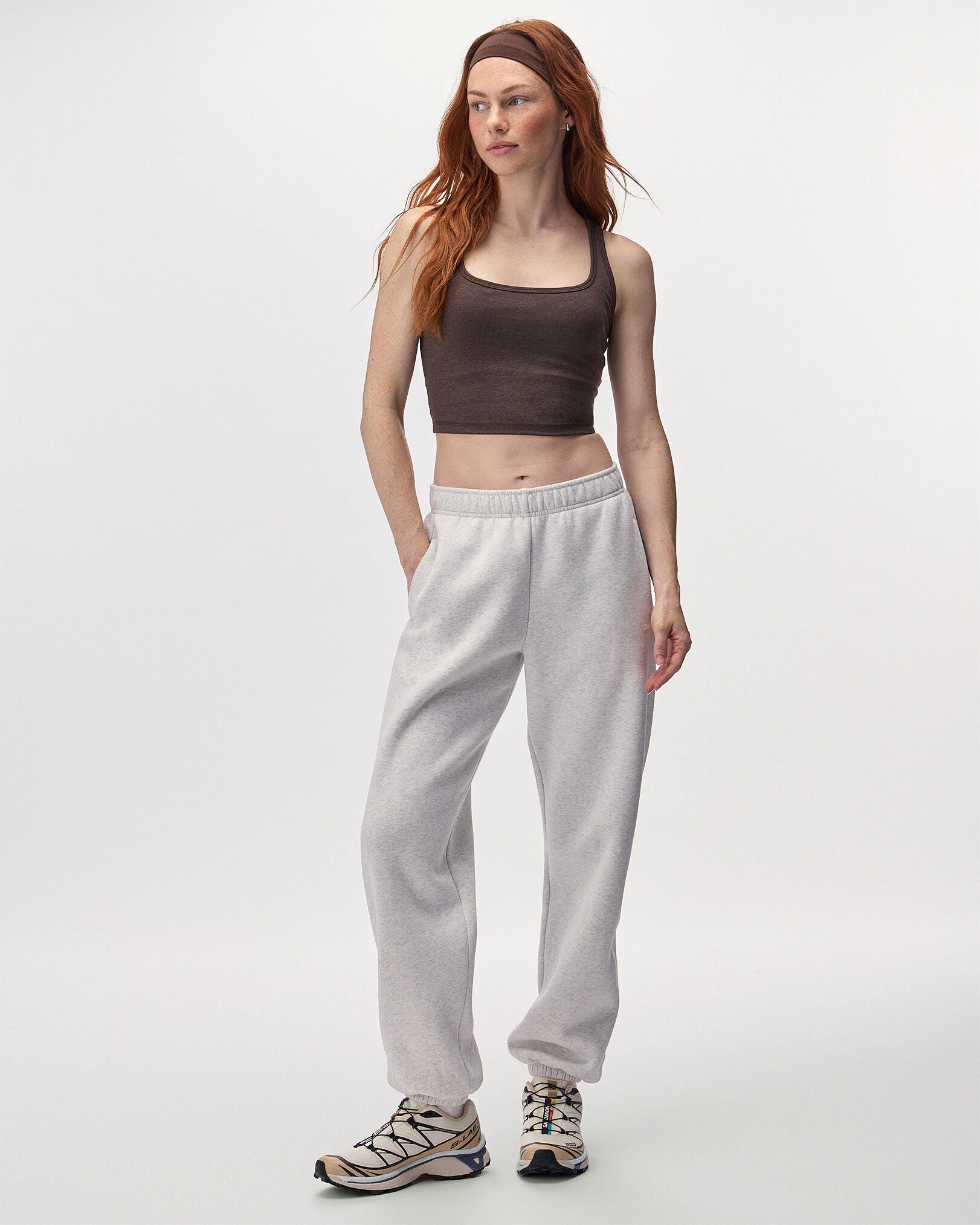 Active Knit Cropped Tank