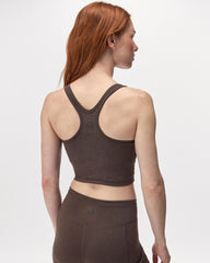 Active Knit Cropped Tank