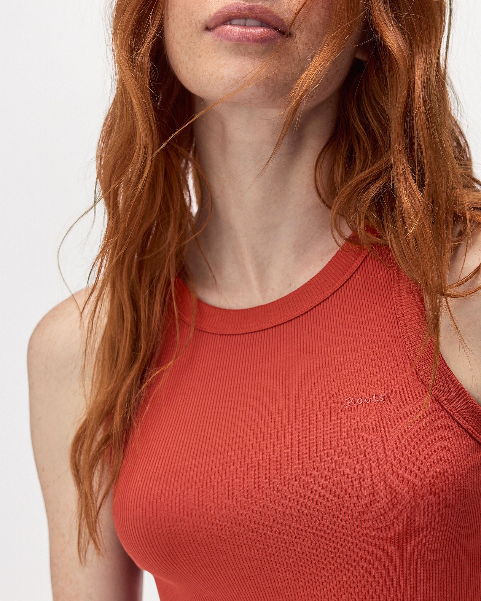 Roam Rib Fitted Tank Top