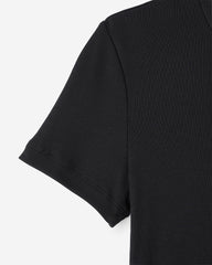 Roam Rib Fitted Short Sleeve Top