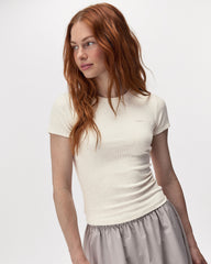 Roam Rib Fitted Short Sleeve Top