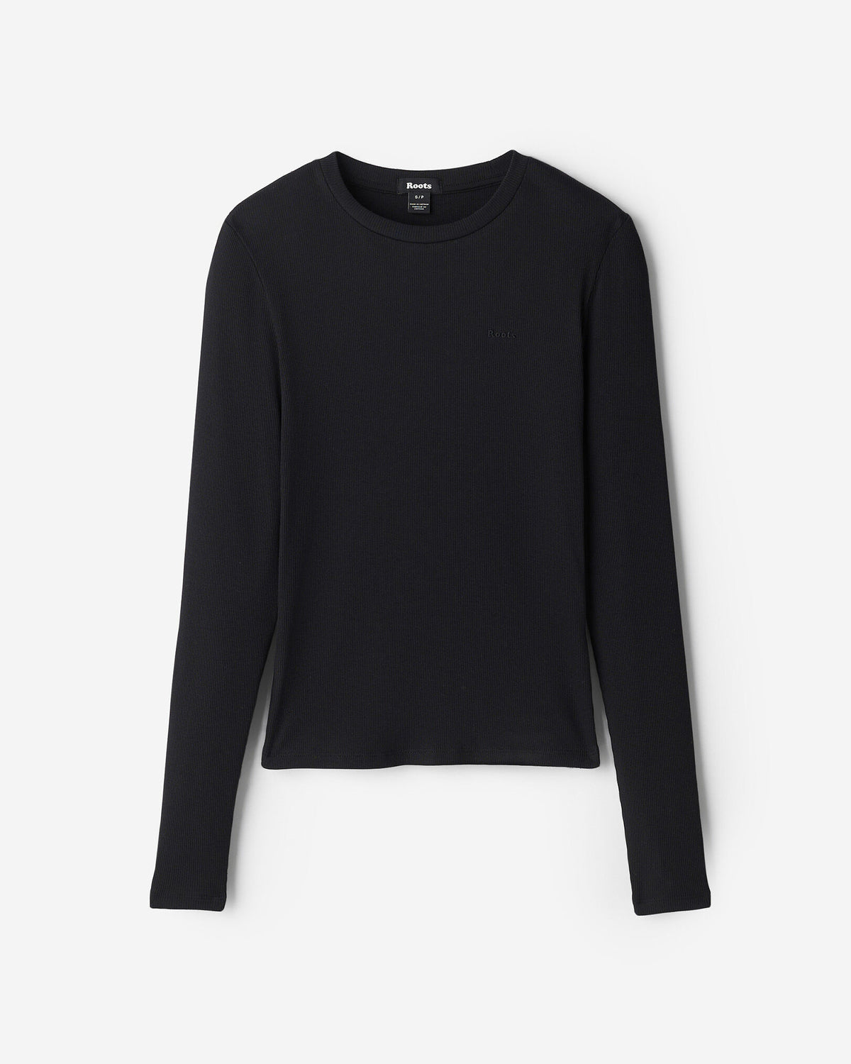 Roam Rib Fitted Long Sleeve Top
